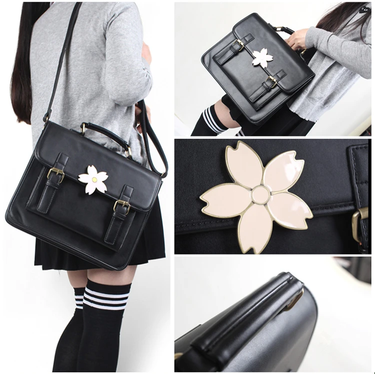 Японские школьные ранцы из искусственной кожи для девочек дамские сумочки в