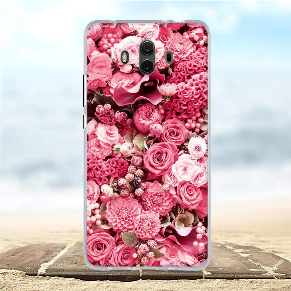 For Huawei Mate 10 Case 3D Pattern ALP-L09 ALP-L29 ALP-AL00 Soft Silicone Cover Mate10 Cases | Мобильные телефоны и