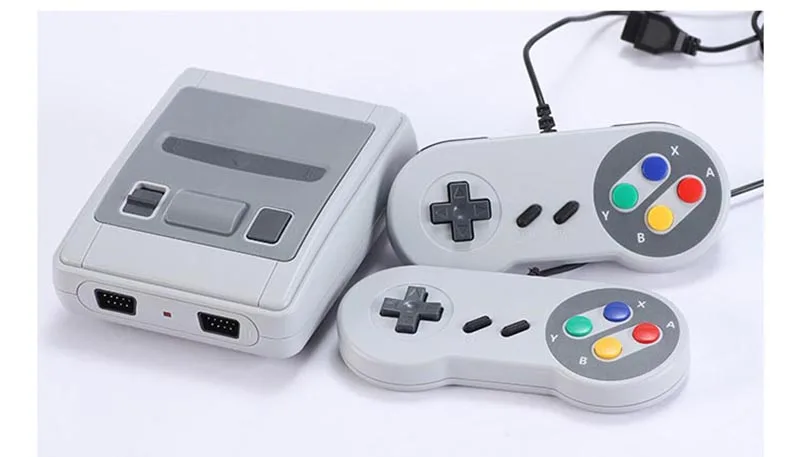 Классическая Мини ТВ игровая консоль SNES 8 бит Ретро видео игровая консоль встроенные 621 игры HDMI Ручной игровой плеер отдых