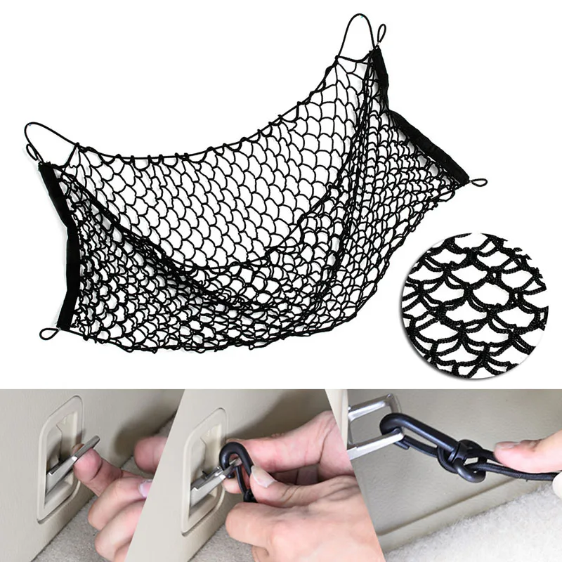 Органайзер для заднего багажника автомобиля сетка хранения эластичный нейлон