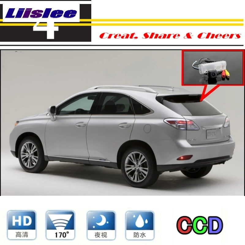 Liislee Автомобильная камера для Lexus RX450h RX350 RX270 AL10 2008 ~ 2014 заднего вида PAL / NTSC