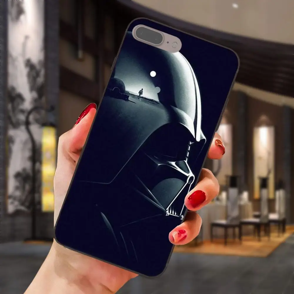 as picture Дарт Вейдер курение Звездные войны работа рисунок ТПУ для huawei честь Коврики Примечание 6s 8 9 10 20 P20 P30 Lite Play Pro P smart - Цвет: as picture