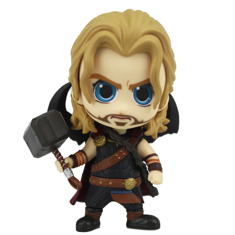 Бесплатная доставка 5 шт. милый 4 &quotТор 3 Ragnarok Гладиатор Халк Локи Cosbaby в коробке 10