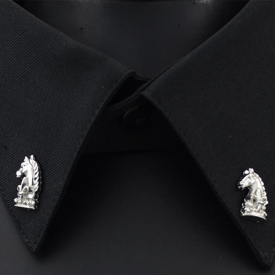 Lovely Silver color Horse Brooch Pins Men's Badge Broches Jewelry Fashion Retro Mini Small Collar Brooches for Women Accessories |