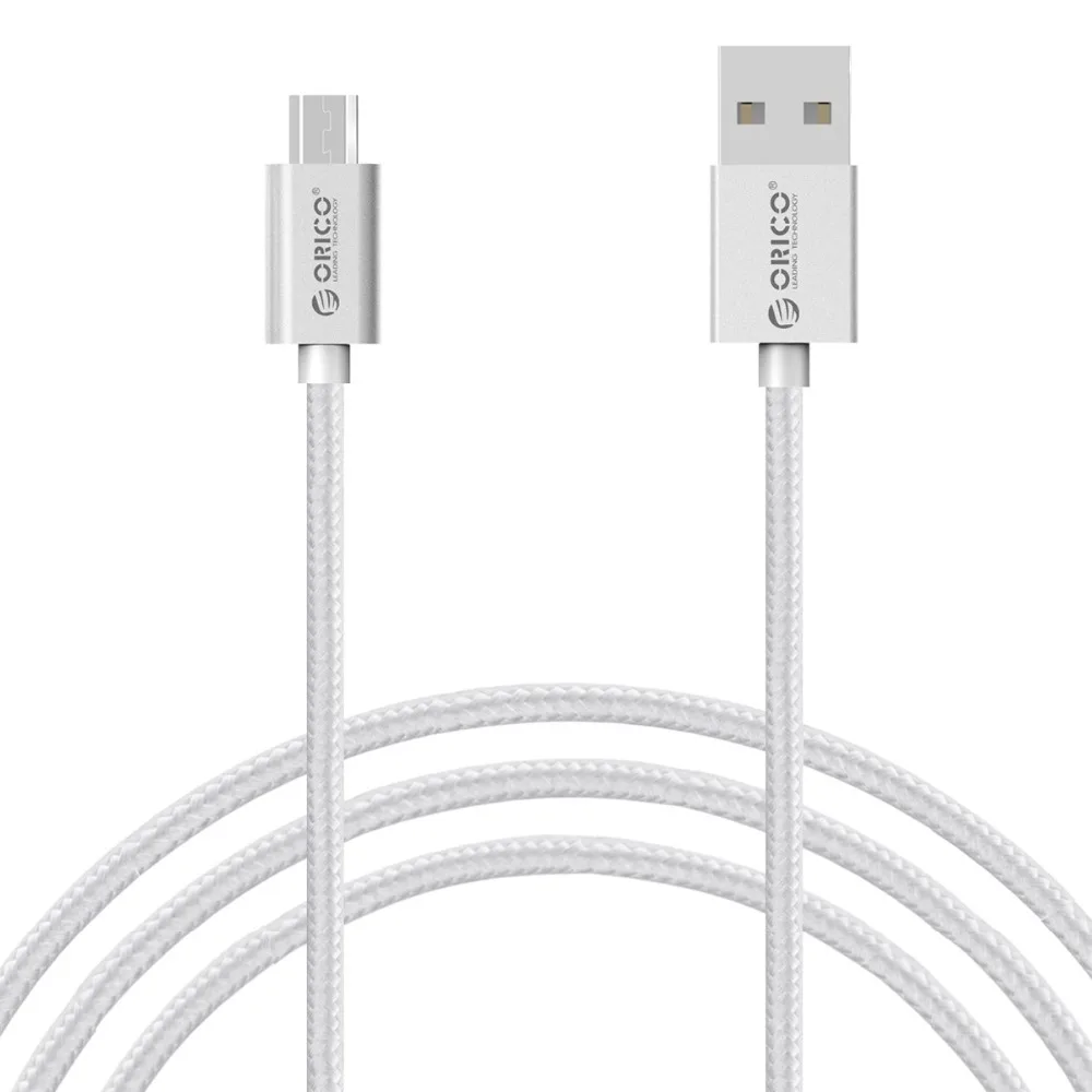 ORICO EDC 10 V1 3.3Ft. Прочный нейлоновый Плетеный USB Micro зарядный кабель для передачи