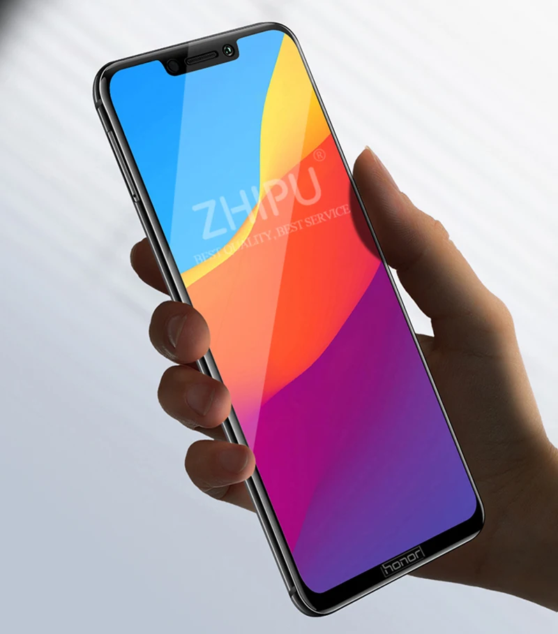 6D закаленное стекло для HUAWEI honor Play 6,3 полное покрытие изогнутая защитная пленка на экран для honor Play Премиум защитное стекло