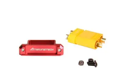 Amass CNC XT90 S зарядный адаптер зажим без зарядного устройства Разъем SKU: 11617|cnc plug|xt90