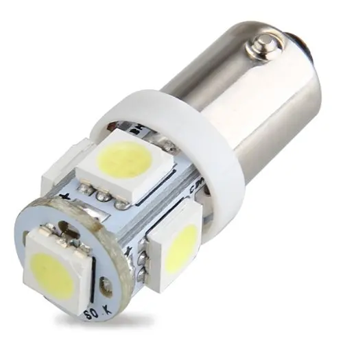 TOYL/20 * BA9s лампа ампула 5 светодиодов 5050SMD Lumi re Blanc DC12V 0 6 W для Voiture | Автомобили и