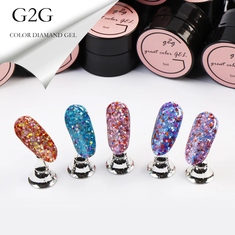 Гель-лак для ногтей Girl2girl с блестками Dream Diamond Sparkling Uv Bling УФ гель лак для ногтей замачиваемый светодиодный гель для лечения
