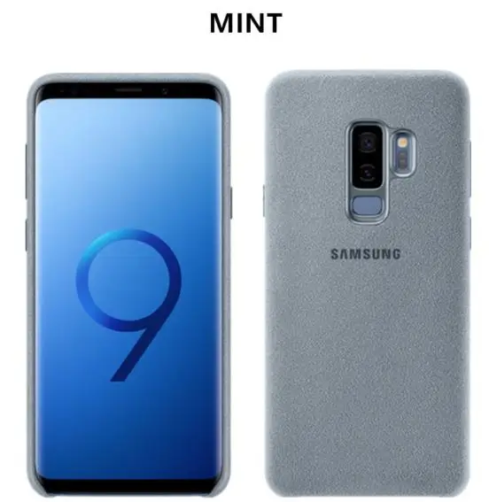 MINT samsung Galaxy S9/S9 Plus кожаный чехол-Обложка для прикрепляющийся к чехол с защитой от ударов EF-XG960 G960 G965 в 4-х цветах - Цвет: MINT