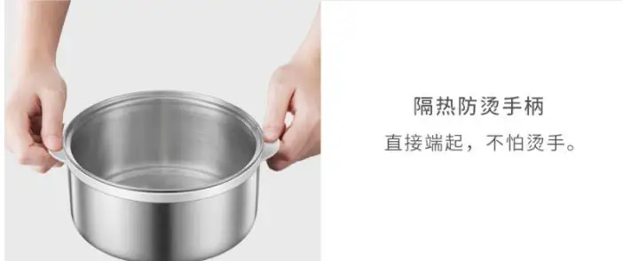 xiaomi mijia нержавеющая сталь яйцеварка изоляция анти-обжигающая Ручка 30 минут время может сделать завтрак умный дом