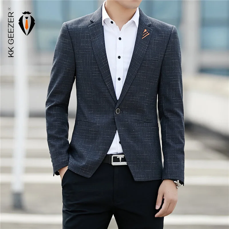 Мужской облегающий пиджак на одной пуговице свадебный жилет роскошный