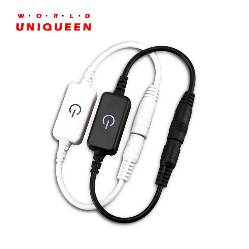 DC12V 24V Itouch светодиодный диммер сенсорный выключатель 1CH линейный контроллер DC Plug