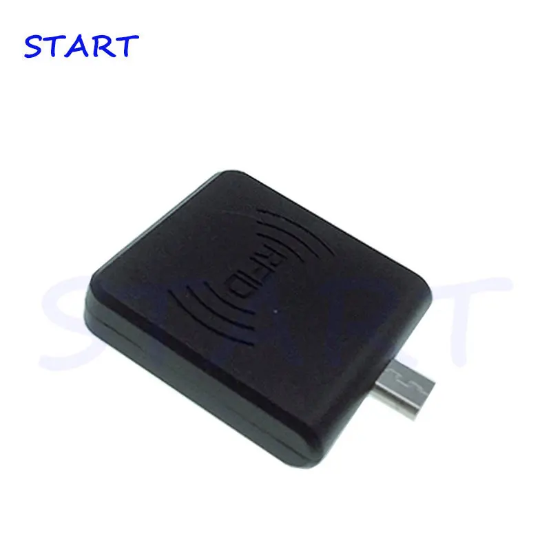 Мини размер USB Rfid кард ридер для Android мобильный телефон Micro 125 кГц