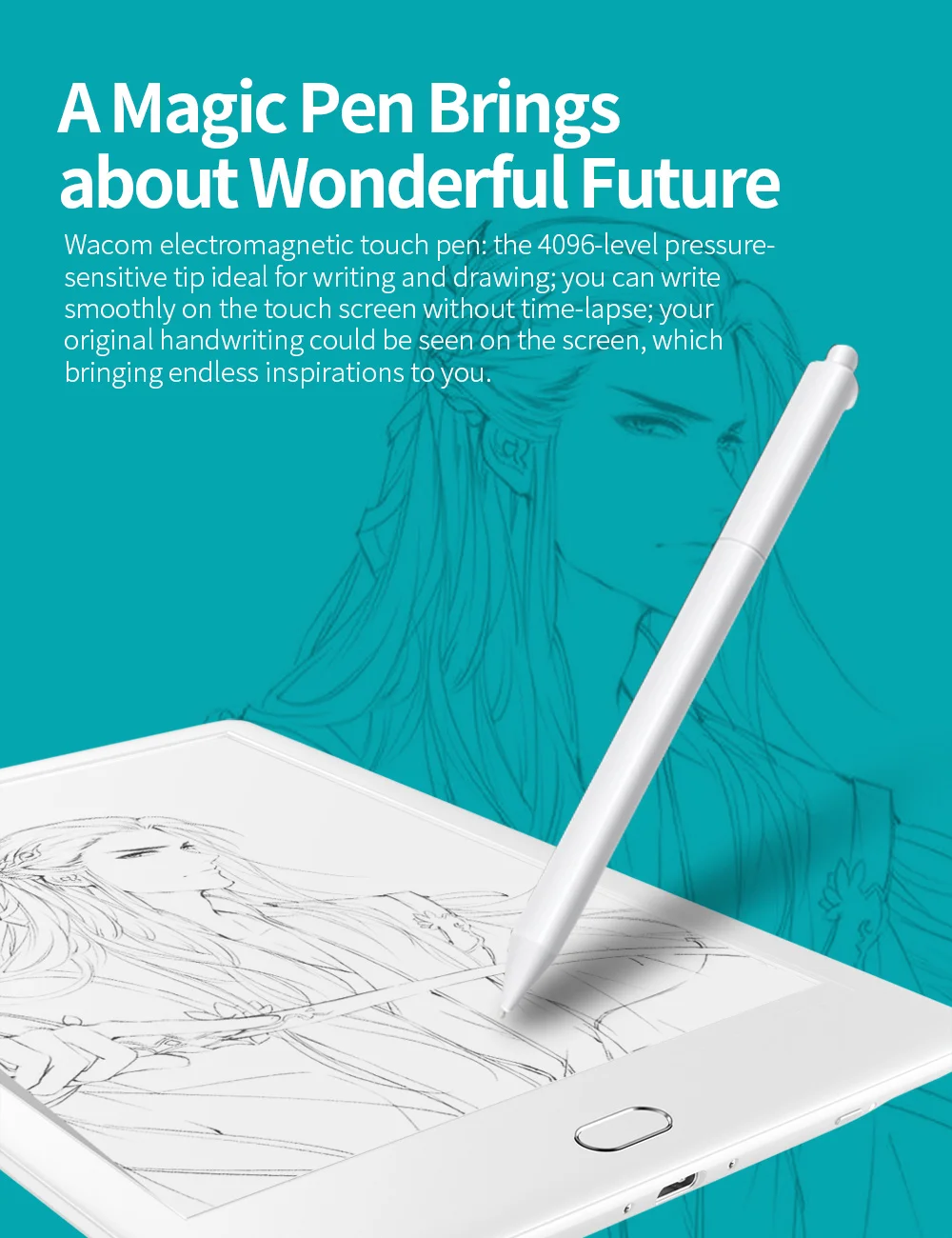 Новое поступление, электронная книга, 7,8 дюймов, likebook Muses, Android 6. 0, Восьмиядерный процессор frontlight, 2 Гб ram, с функцией рукописного ввода