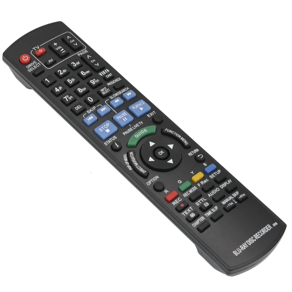 Новый пульт дистанционного управления N2QAYB000475 подходит для Panasonic DMRXW380 DMRXW385 Blu-Ray Disc
