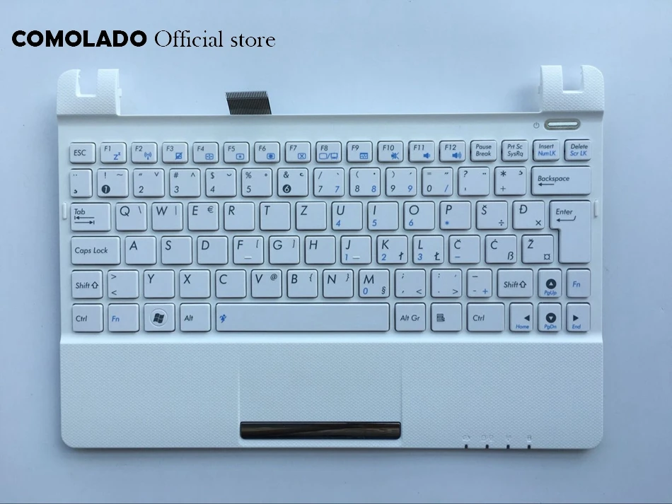 WB Западная балкана клавиатура для Asus EeePC SeaShell X101 X101H X101CH Whie с C корпусом клавиатуры