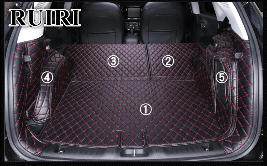 Хорошее качество! Специальные коврики для багажника автомобиля Jeep compass 2021