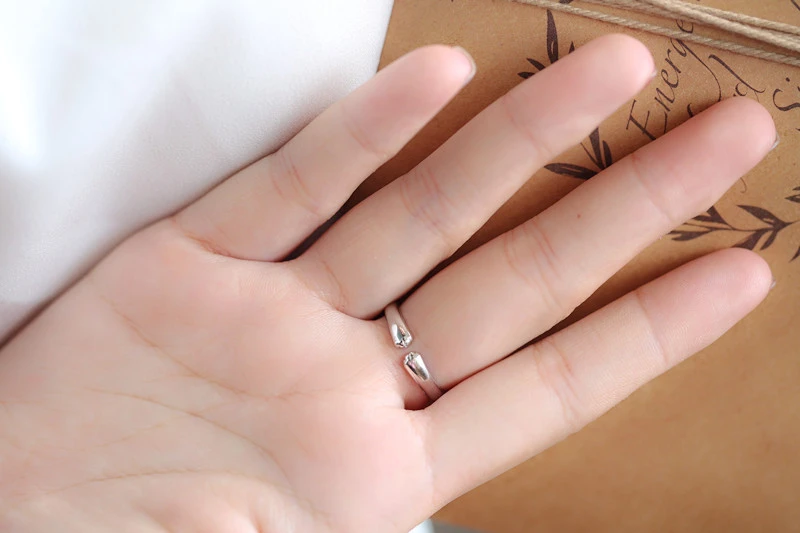 Close To Me S925 Sterling Silver Handmade Fine Jewelry Super Cute Cat Ring Minimalist Rings for Women | Украшения и аксессуары