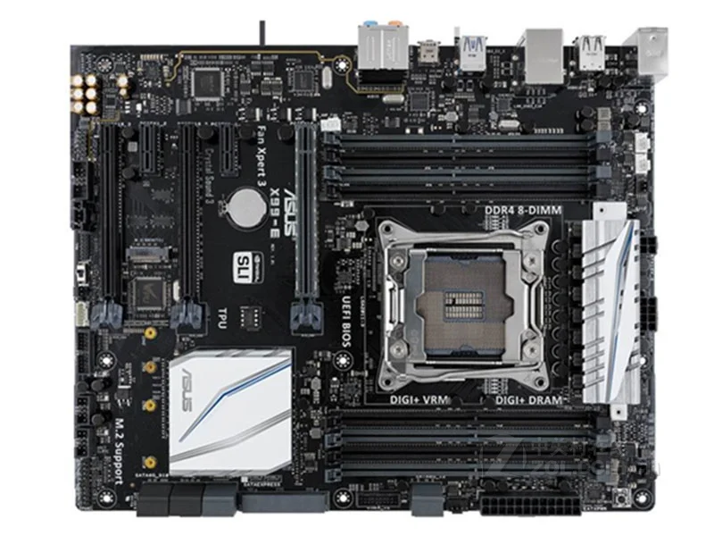 Бесплатная доставка оригинальный материнская плата для ноутбука ASUS X99 E DDR4 LGA 2011 V3