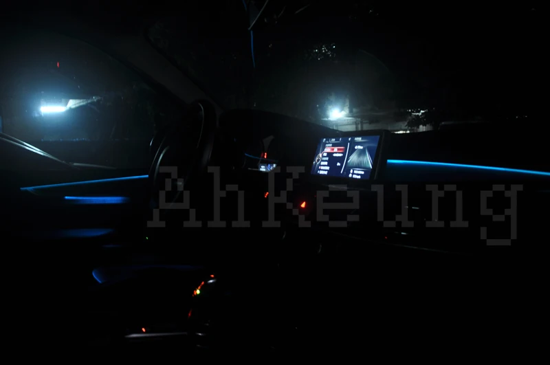For Ferrari Pinin Car Interior Ambient Light Panel illumination Inside Cool Tuning Strip Refit Optic Fiber Band | Автомобили и
