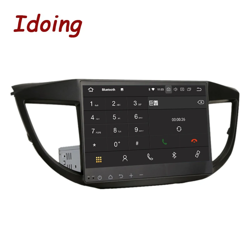 Idoing 1Din 10 2 &quotАвтомобильный мультимедийный плеер 4 г + 32 8 ядерный Android8.0 для Honda CRV