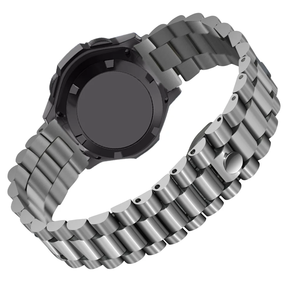 Ремешок для часов из нержавеющей стали 22 мм Samsung Classic/Frontie Gear S3 46 металлический