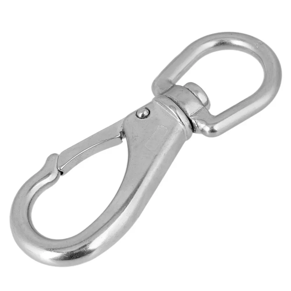 5 шт. пружинные зажимы из нержавеющей стали 304|steel swivel|boat hook clipsspring snap hooks steel |