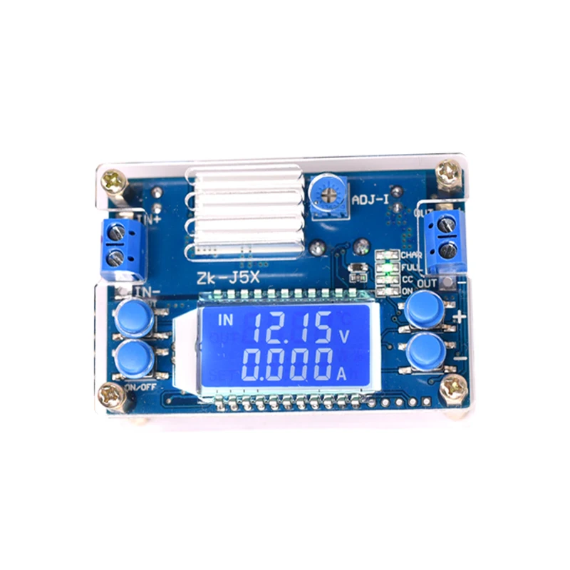 

5A digital step-down module DCDC adjustable constant voltage constant current LCD multi-display button set voltage