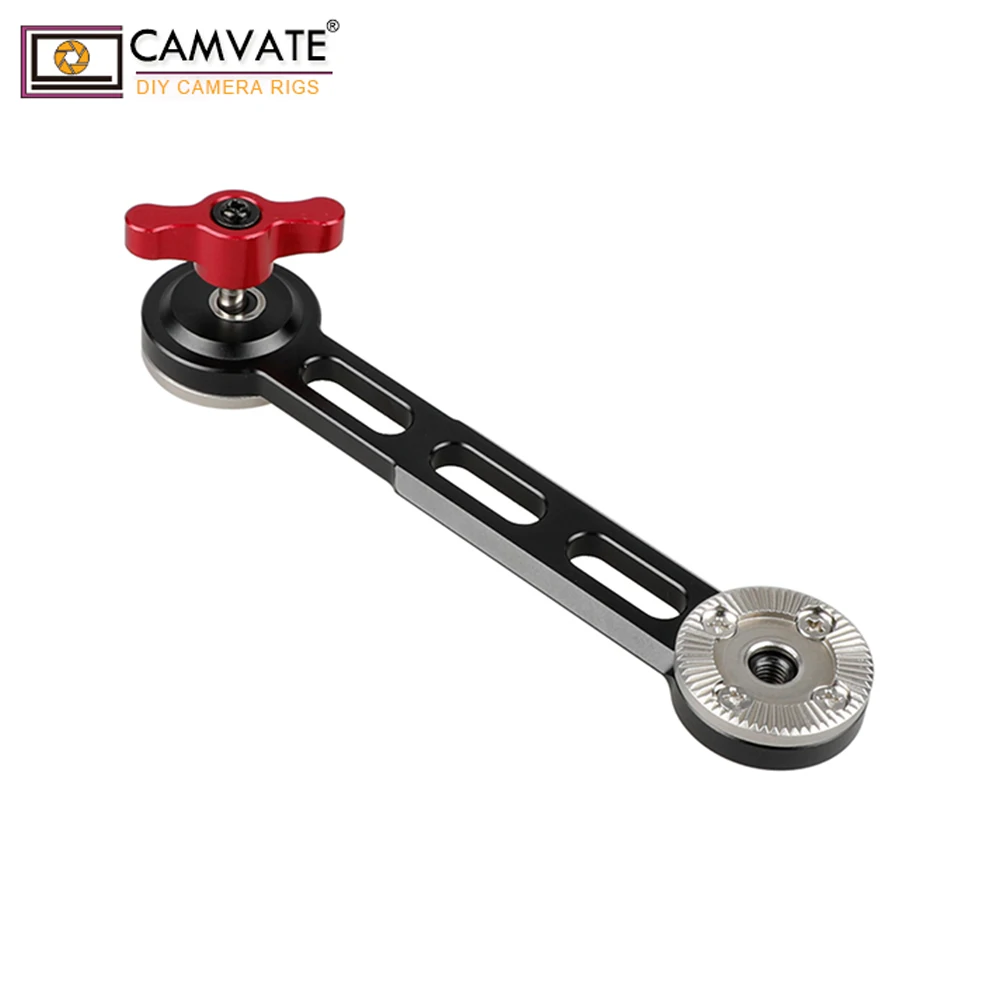 

CAMVATE Nato Rail Rosette Extension Arm (Red Thumbscrew) C1683