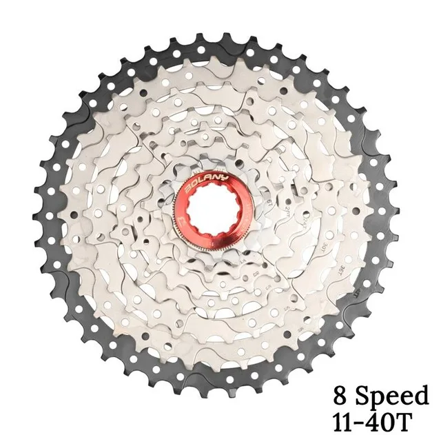 8S Peed 11-40T MTB велосипед freewheel 8 9 10 11 скорость 40 42 46 50 т маховик для Shinamo XT SLX Sram Горный велосипед Велоспорт кассеты аксессуары - Цвет: 8S Peed 11-40T