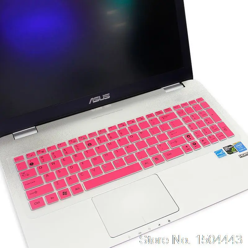 15/15. 6 дюймов ноутбук Клавиатура Защитная крышка для ASUS VivoBook 15 X542BA X542UR X542u X542uq X542ur X542uq VM592U A556UQ - Цвет: pink