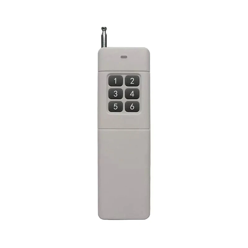 200M-3000M Signal Distance 6 CH Buttons RF Wireless Remote Control/Radio Controller/Transmitter 433.9MHZ IC PT2260 EV1527 | Обустройство