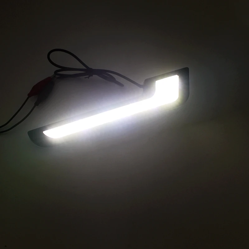 Yituancar 2 шт./компл. 2X72 чипы 3140SMD светодиодный дневные ходовые огни дневного
