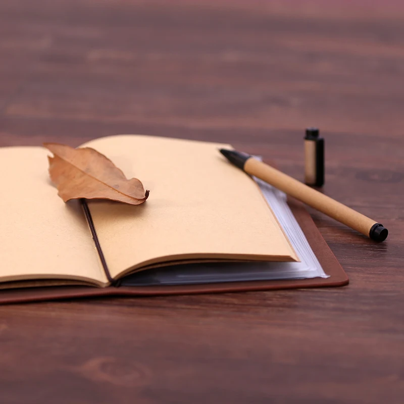 Специальное предложение DINGYOU дорожный блокнот винтажный дневник кожаный ремешок