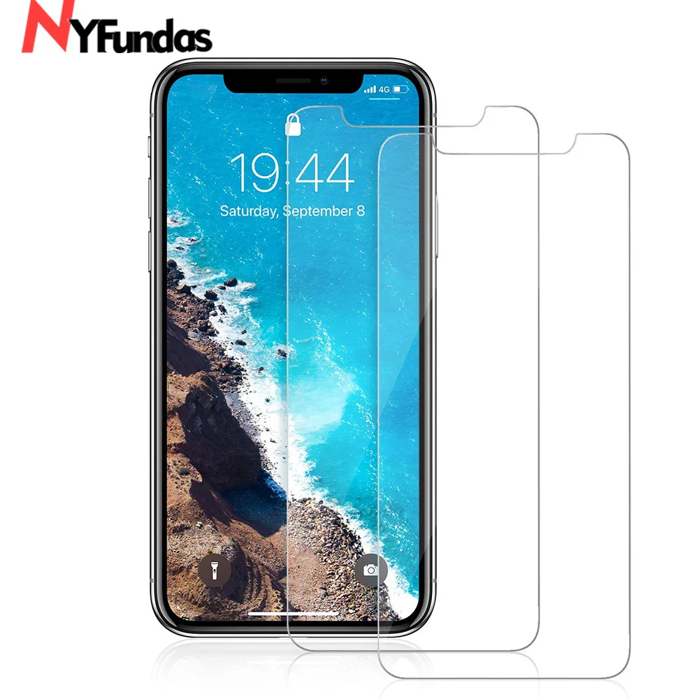 NYFundas 2 шт. для iPhone 8 7 6 S Plus 5 5S SE 5C 4 4S X 10 iPhone8 Закаленное стекло Защитная пленка экрана