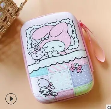IVYYE, 1 шт., Cinnamoroll Melody, Аниме Кошелек для монет, Мультяшные сумки для монет, кошелек, для хранения ключей, подарки на день рождения, Новинка