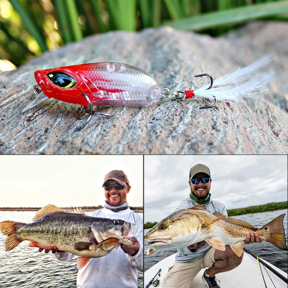 Sougayilang 5 шт. рыболовные приманки искусственные снасти Pesca рыбьи Глаза 3D набор