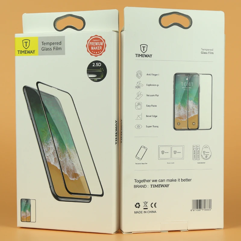 Полный экран 2.5D защитная пленка из закаленного стекла 0 25 мм для iphone X 7P 8P 6P 6sP 7G 8G 6G