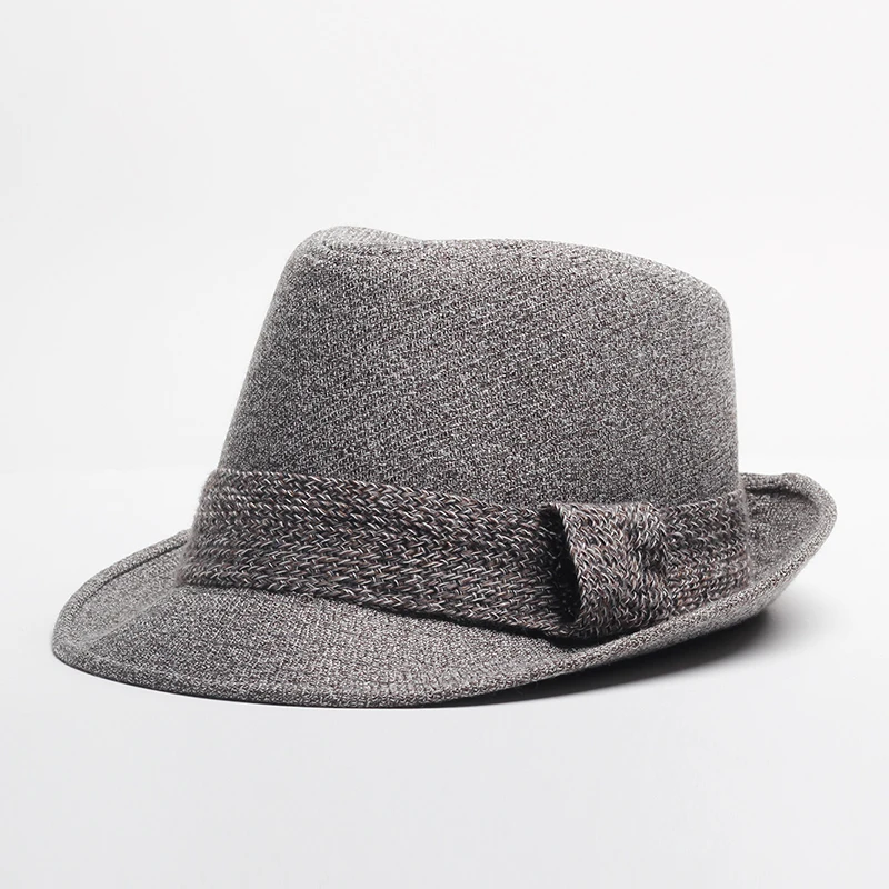2018 Новые мужские и женские соломенные шляпы Fedora шляпа широкополый Ретро джаз