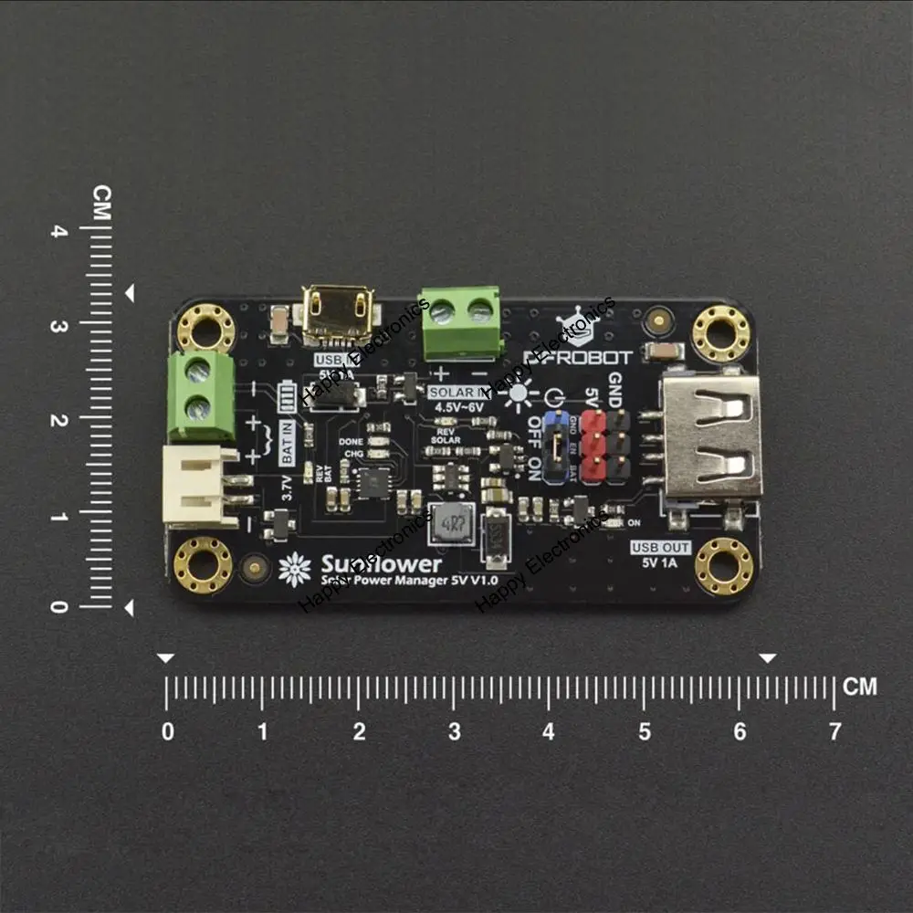 DFRobot Sunflower маленькая мощная Высокоэффективная Солнечная управляемая мощность 5 В