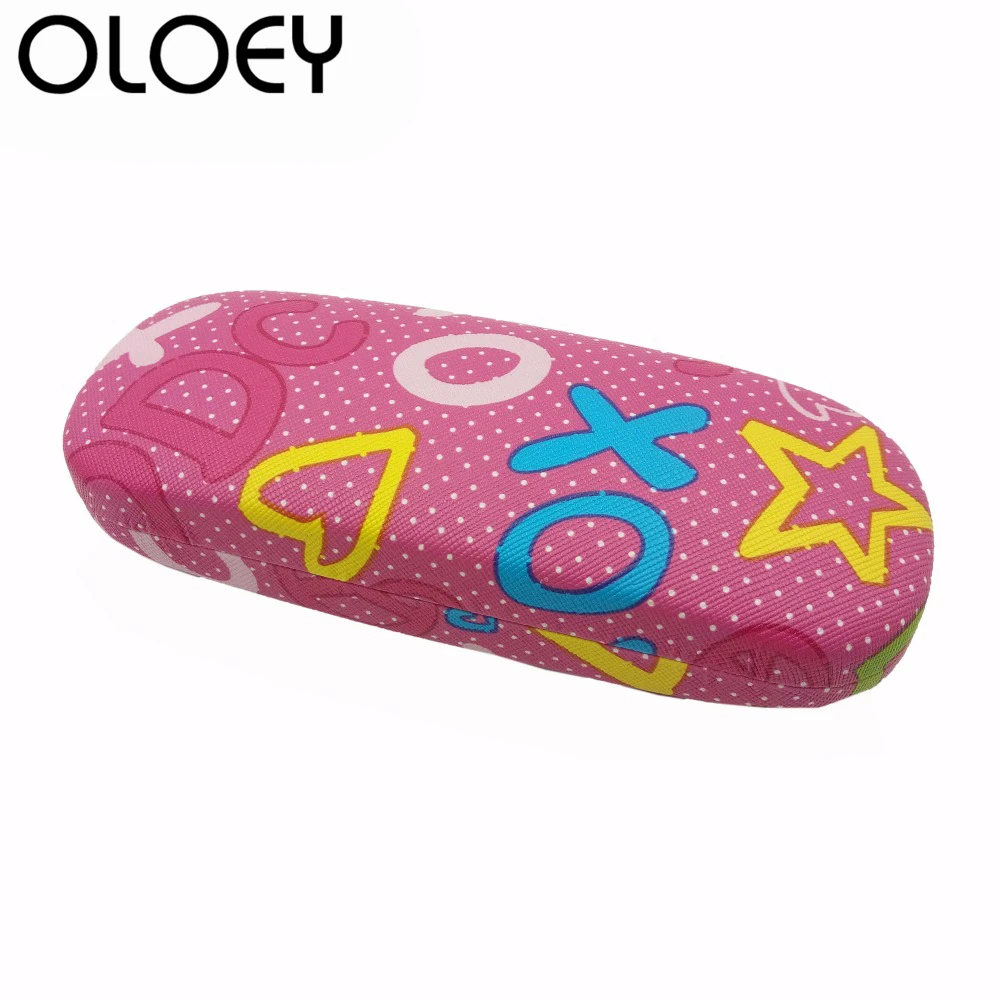 OLOEY 2018 модный Чехол для очков мужчин и женщин с мультипликационным принтом