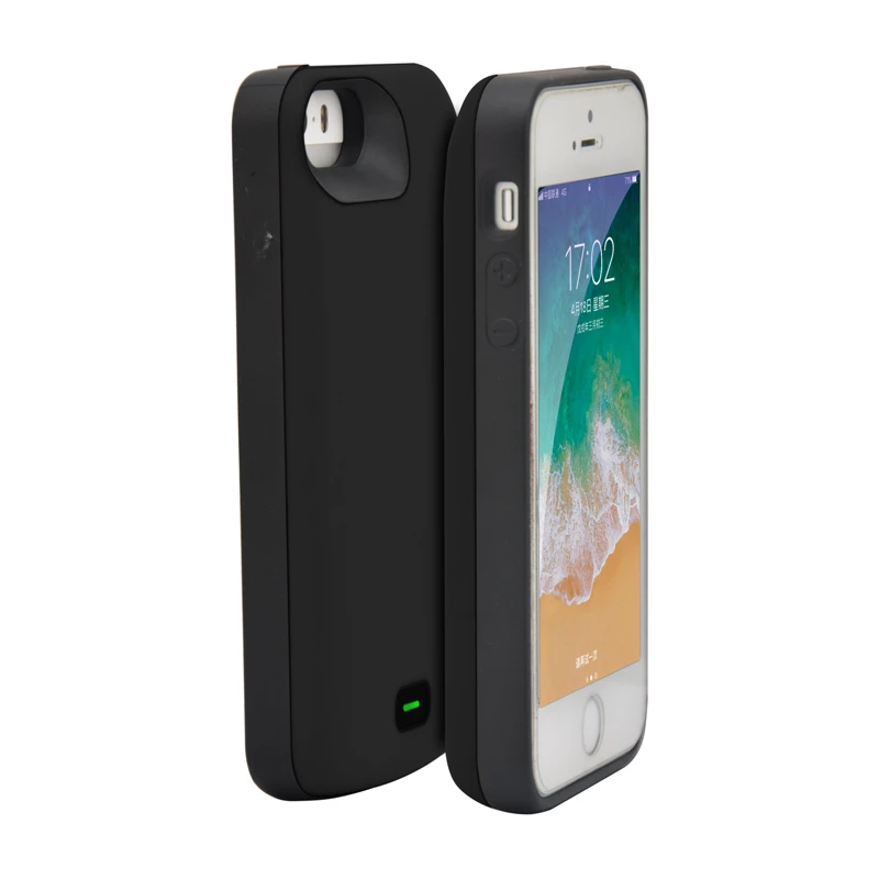 Портативное зарядное устройство для iPhone 5, внешний аккумулятор, чехол для iPhone 5S, запасной аккумулятор, зарядный чехол для iPhone SE