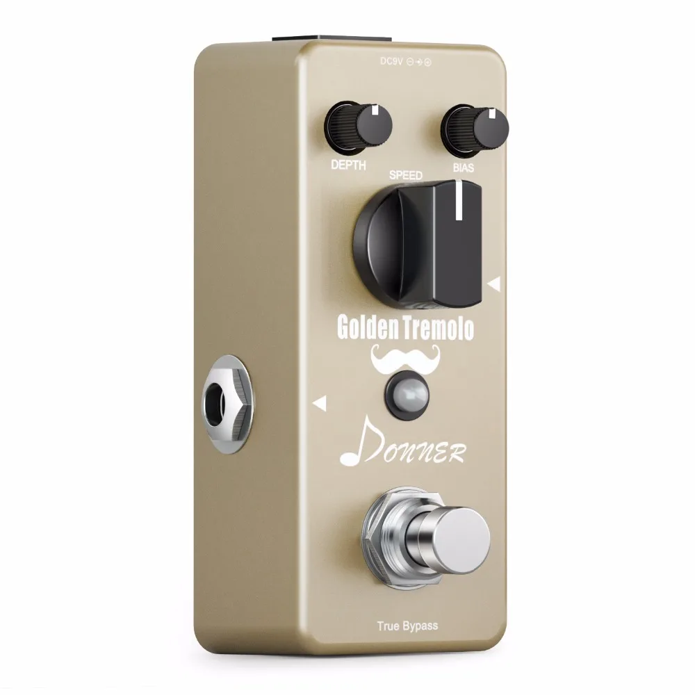 Педали для гитары Donner Golden Tremolo классические педали гитары|tremolo pedal|tremolo effecttremolo guitar
