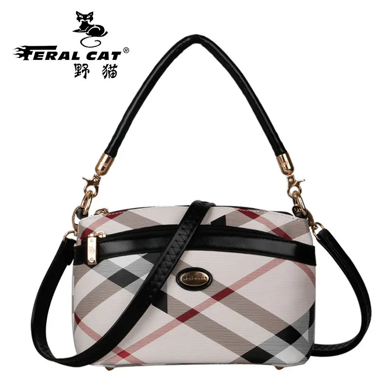 FERAL CAT Новая женская упаковка женские сумки сумка на плечо онлайн мессенджер