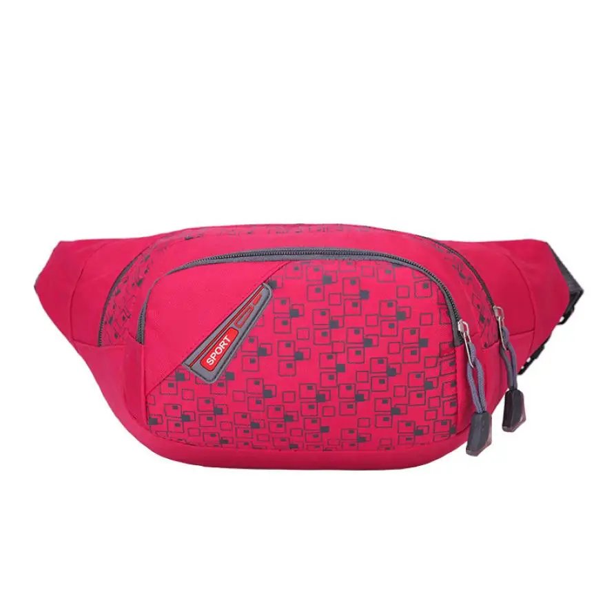 Брендовая Регулируемая поясная сумка для бега дорожная походная Спортивная