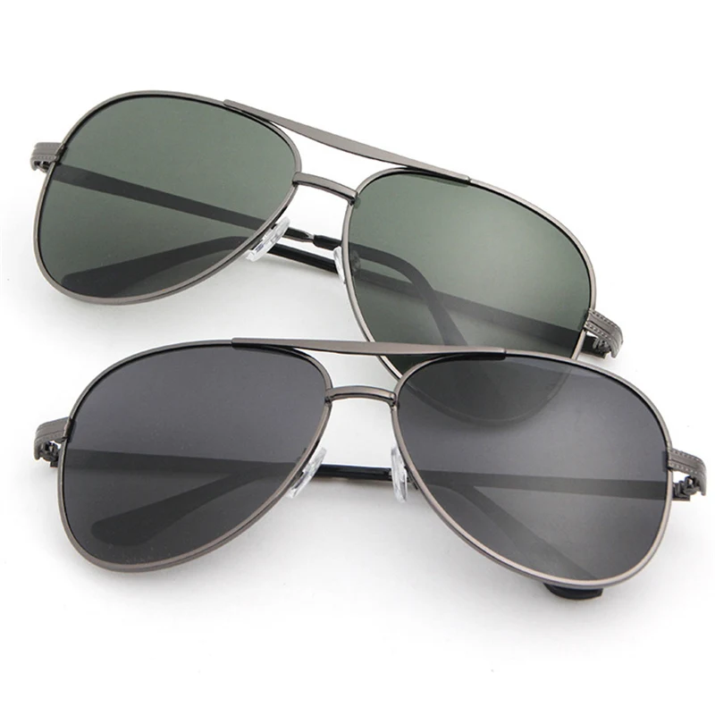 

New polarized men's sunglasses UV400 oval metal frame glasses fashion pilot ladies sunglasses brand sports driving sunglasses