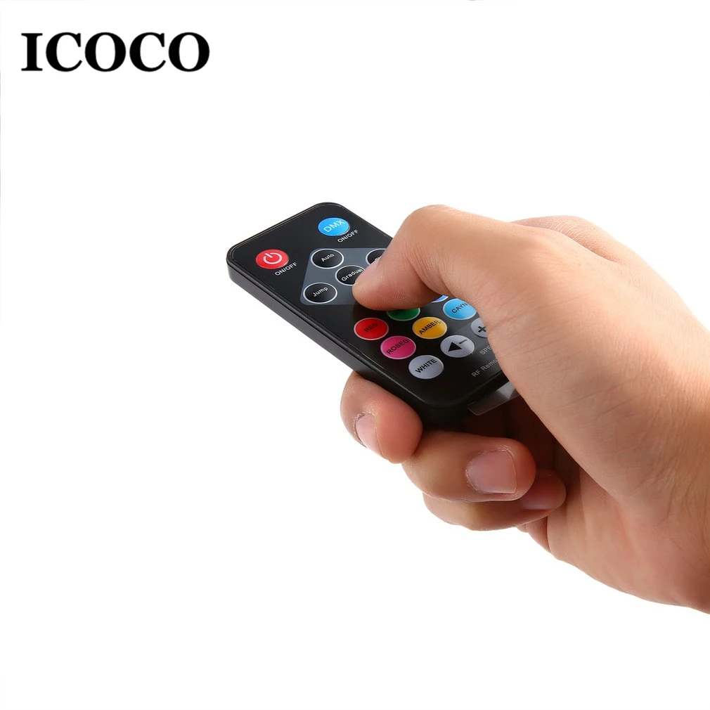 ICOCO 86 LEDs Stage Par Lights with Remote Controller DMX512 RGB Strobe Light Party for Disco Bar Show Pub KTV DJ | Освещение