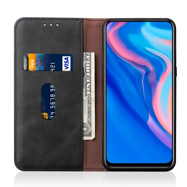 Роскошный тонкий кожаный чехол-книжка в стиле ретро для huawei Honor 8X, чехол-кошелек с подставкой для карт, Магнитный чехол-книжка для Honor 9X, чехол для телефона s