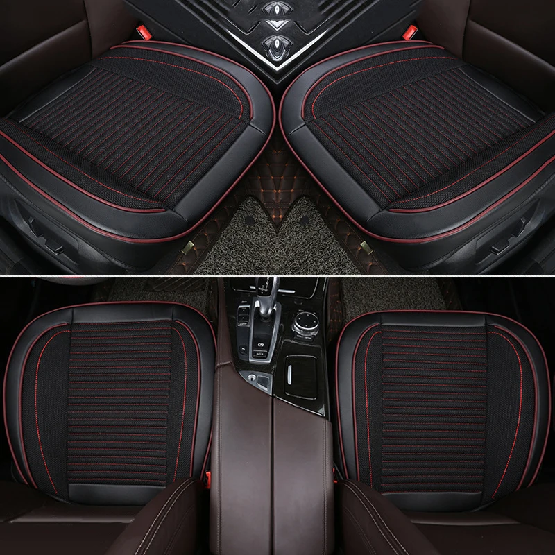 

PU Leather Car Seat Cover Protector Cushion Front Cover 1PC New Practical